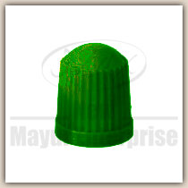 Valve Cap PVC Green - Nitrogen Cap